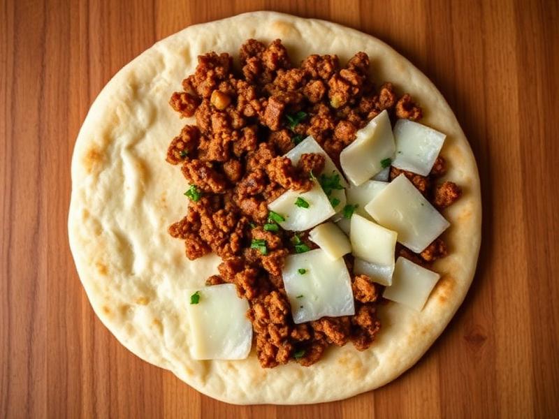 Half Lahme Half Cheese at Manakish Abou Tony