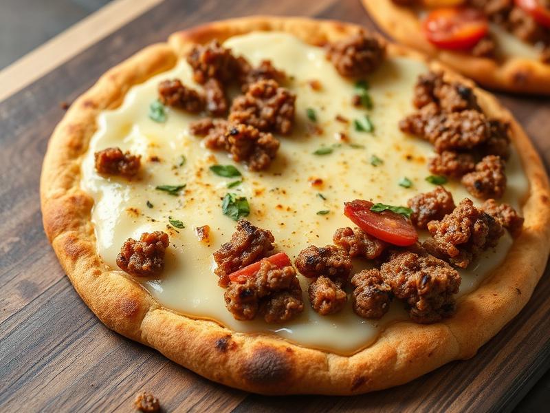 Meat On Top Cheese at Manakish Abou Tony